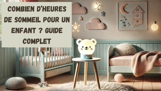 Combien d’heures de sommeil pour un enfant