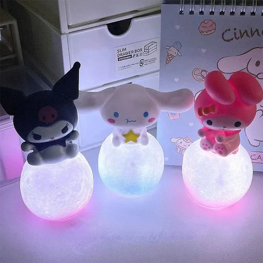 Mini Veilleuse Hello Kitty pour Enfant - Lumière Mignonne et Apaisante