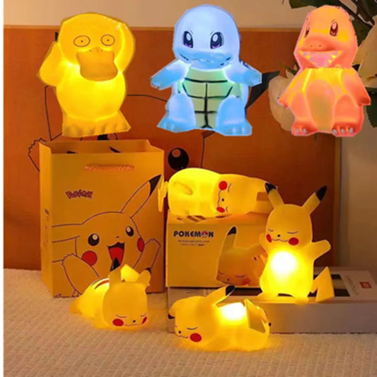 Veilleuse Pikachu Endormi 2 - Lumière Douce et Design Mignon